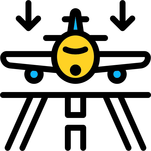ikona lądowanie