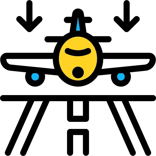 ikona lądowanie